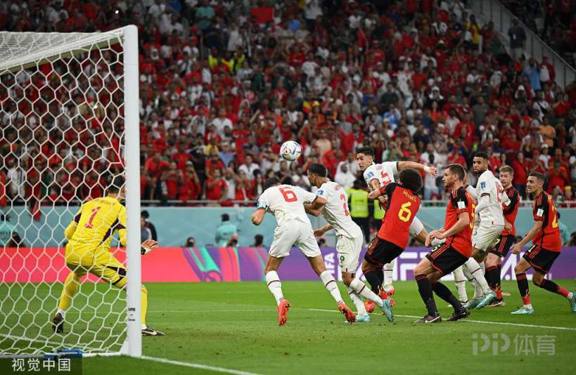 世界杯-比利时0-2摩洛哥 萨比里任意球破门齐耶赫送助攻 4 世界杯比利时对摩洛哥