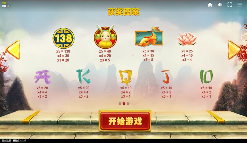 纵情奇幻旅程,尽在《龙之谕》的神秘世界! 4 特色中奖图案